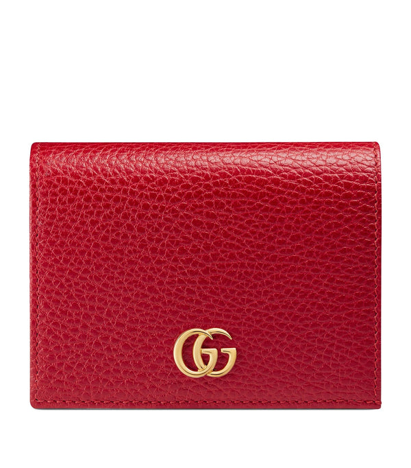 Leather Double G Card Holder
