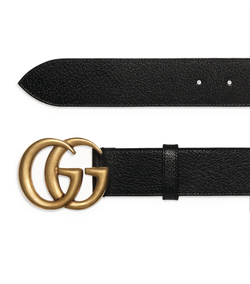 Leather GG Belt