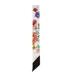 Silk Flora Print Necktie