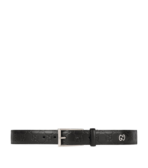 Leather Signature Belt