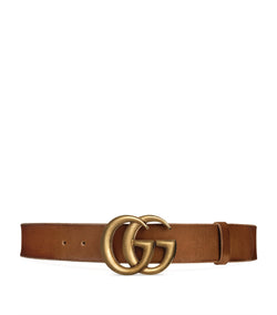 Leather Double G Belt