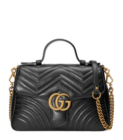 Small GG Marmont Top-Handle Bag