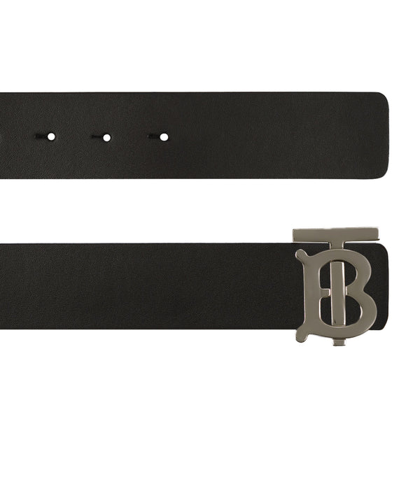 Leather TB Monogram Belt