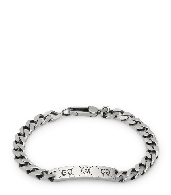 Sterling Silver Ghost Chain Bracelet