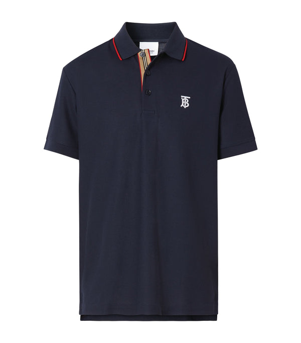 Icon Stripe Placket Pique« Polo Shirt