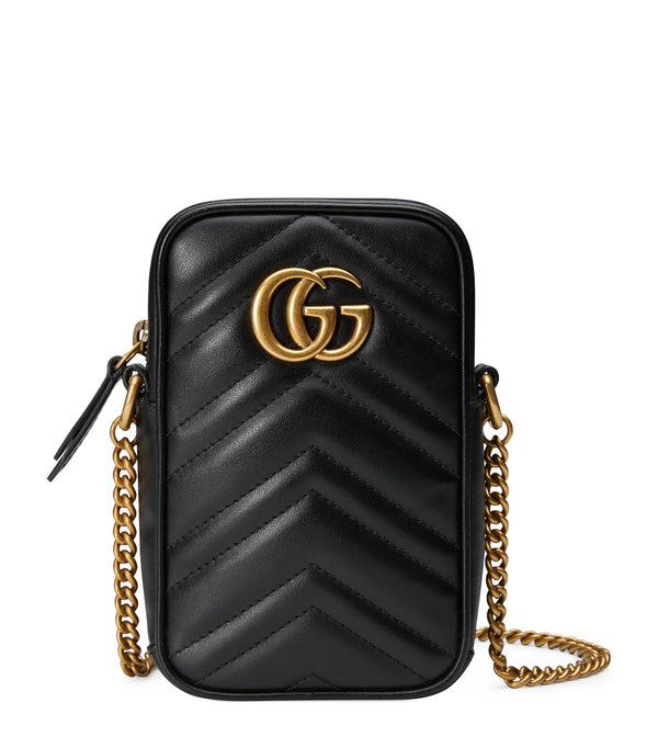 Mini Leather GG Marmont Bag