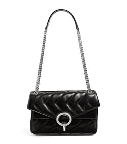Quilted Leather Yza Shoulder Bag