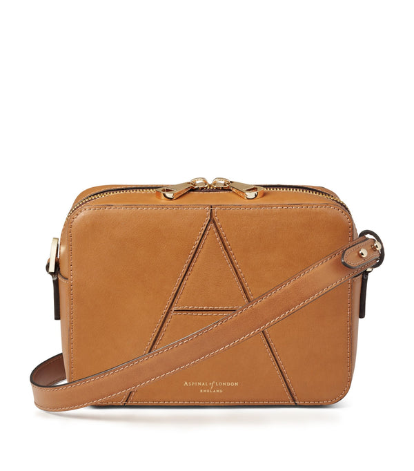 Leather Camera ‘A’ Cross-Body Bag