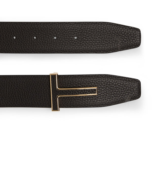 Leather T-Clasp Belt