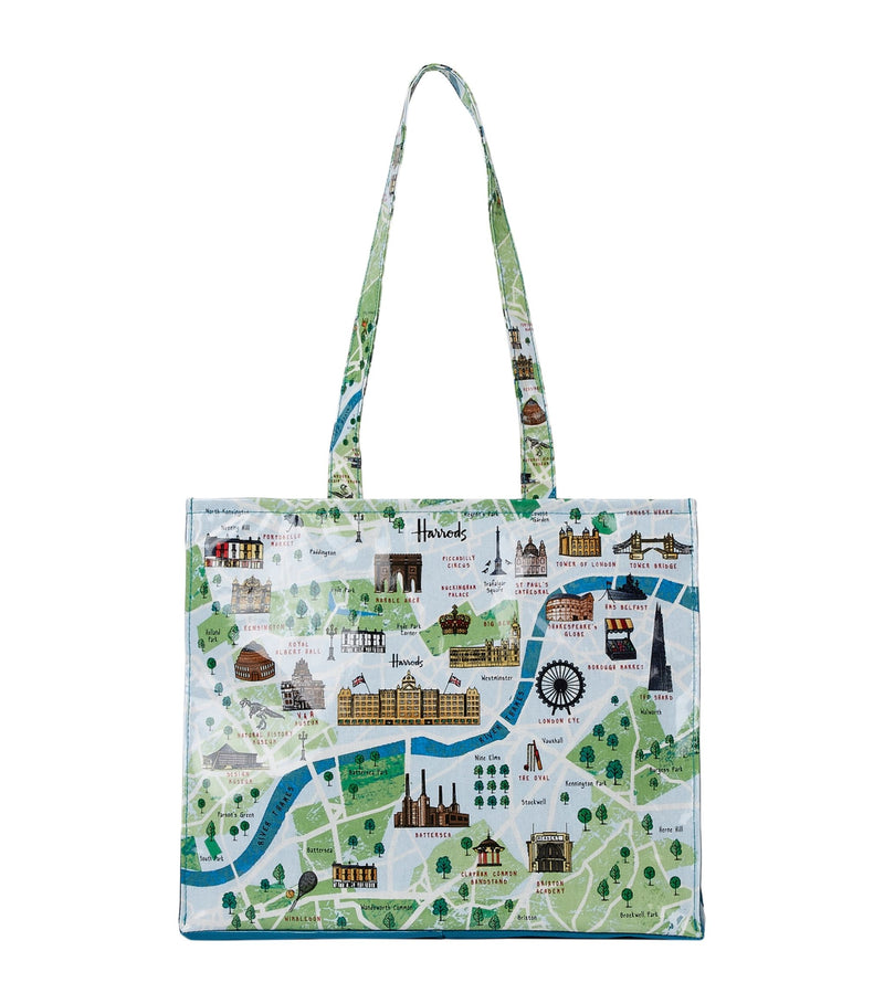 Large London Map Shoulder Bag