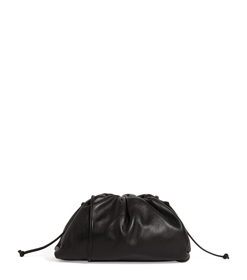Mini Leather Pouch Clutch Bag