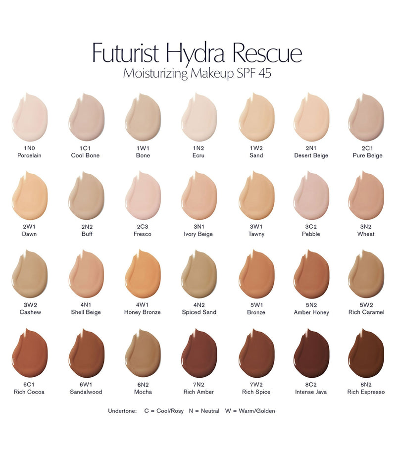 Futurist Hydra Rescue Moisturising Foundation SPF 45