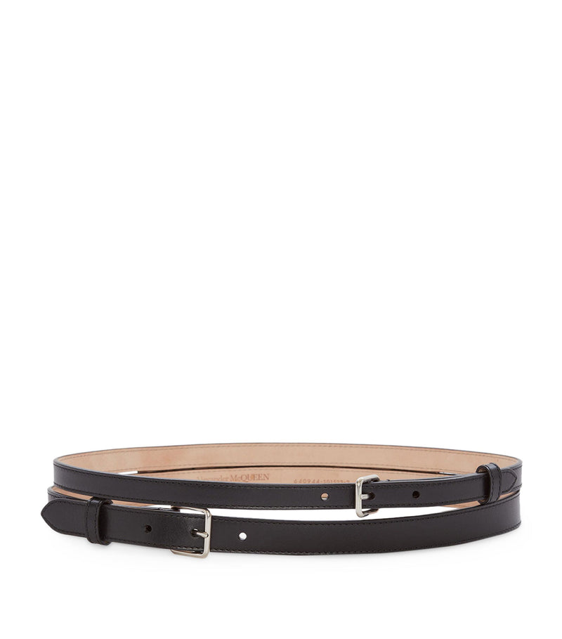 Leather Double Belt