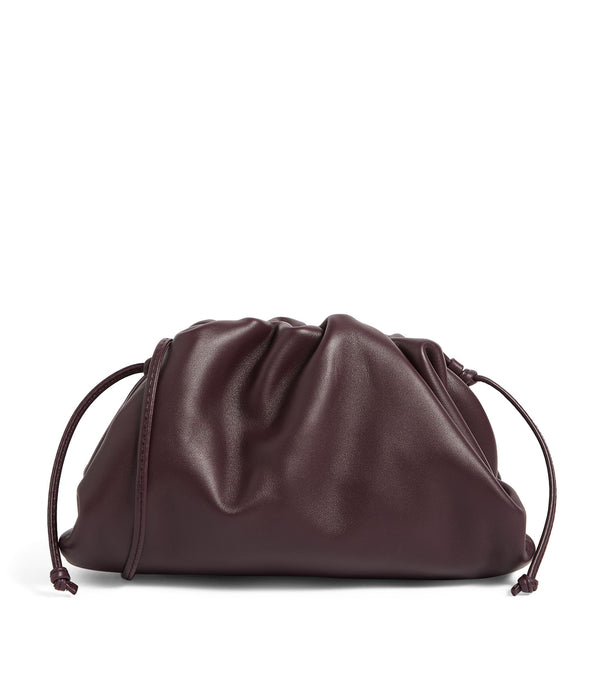 Mini Leather Pouch Clutch Bag