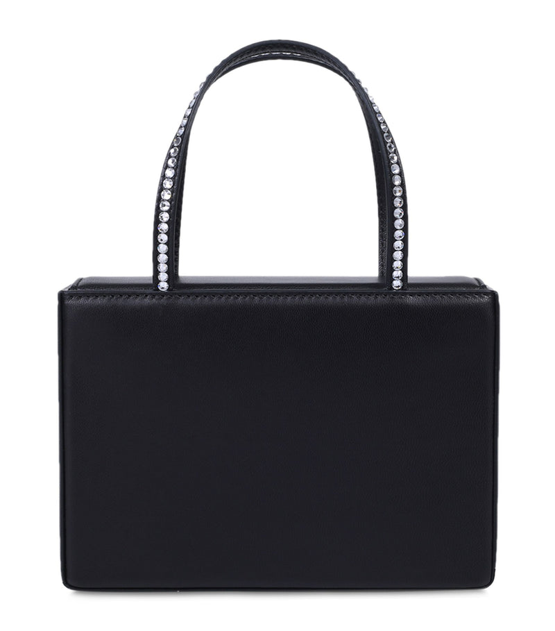 Mini Embellished Leather Gilda Top-Handle Bag