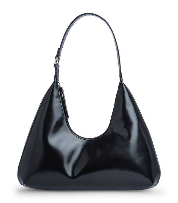 Patent Leather Amber Shoulder Bag