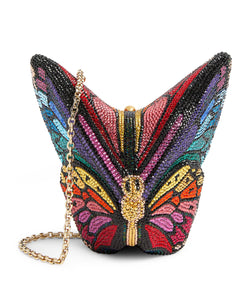 Embellished Butterfly Mariposa Clutch Bag
