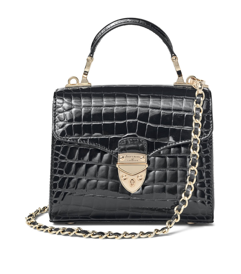 Leather Mayfair Top-Handle Bag