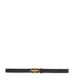 Leather BB Logo Belt