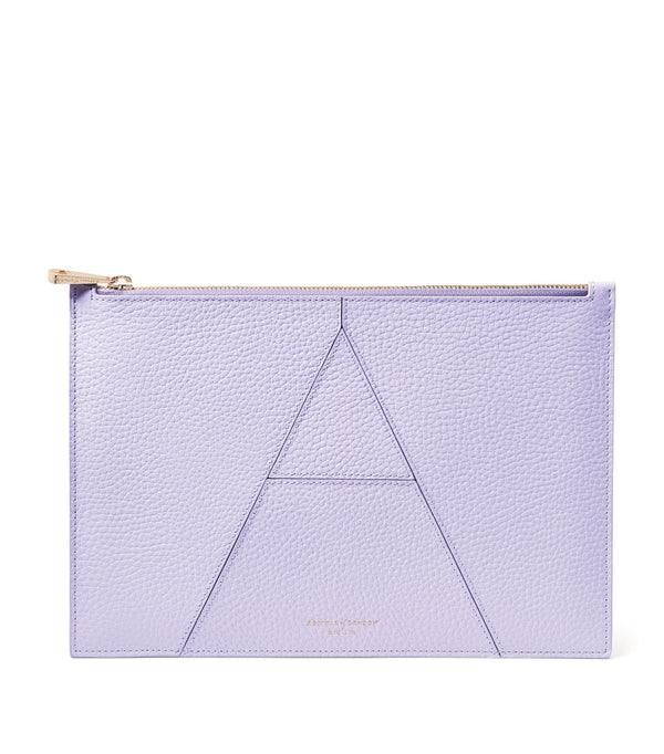 Large Leather Essential 'A' Pouch