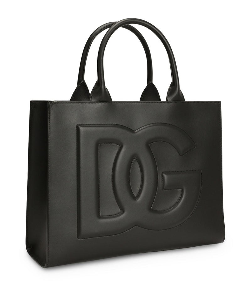 Leather DG Daily Tote Bag