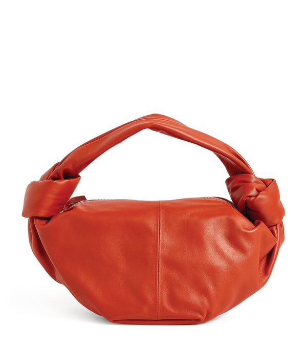 Small Leather Double Knot Bag
