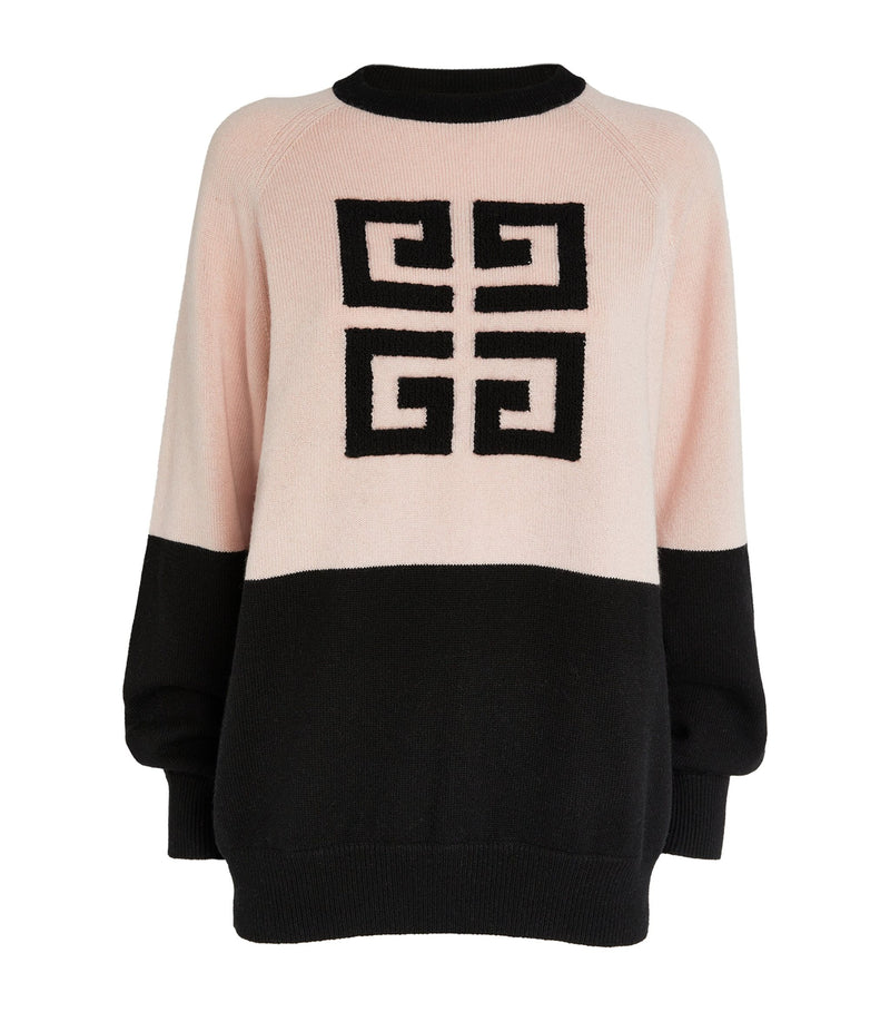 Cashmere Colour-Block 4G Sweater