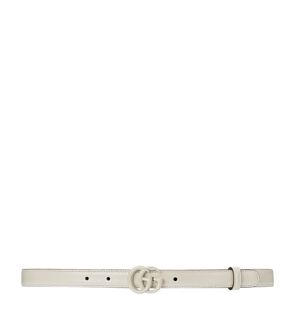 Leather GG Marmont Thin Belt