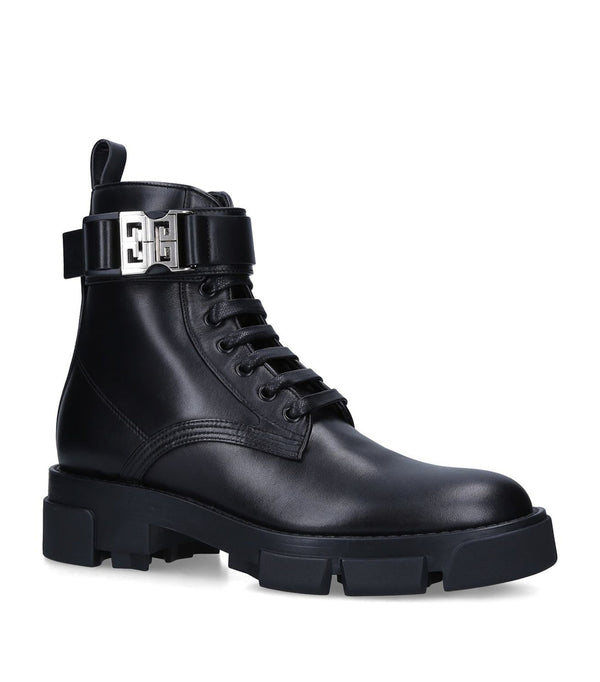 Leather Terra Combat Boots