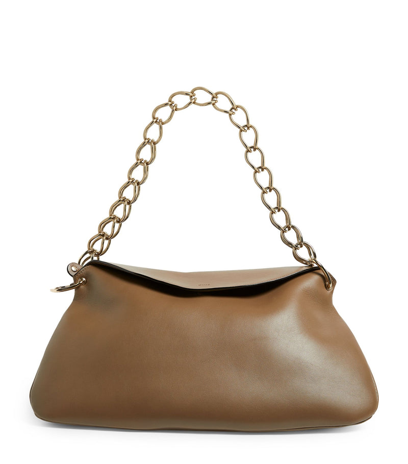 Leather Medium Juana Shoulder Bag