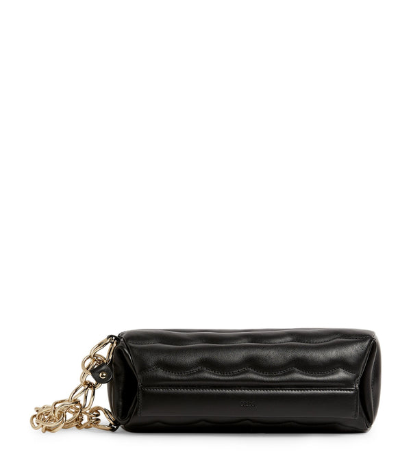 Leather Juana Clutch Bag