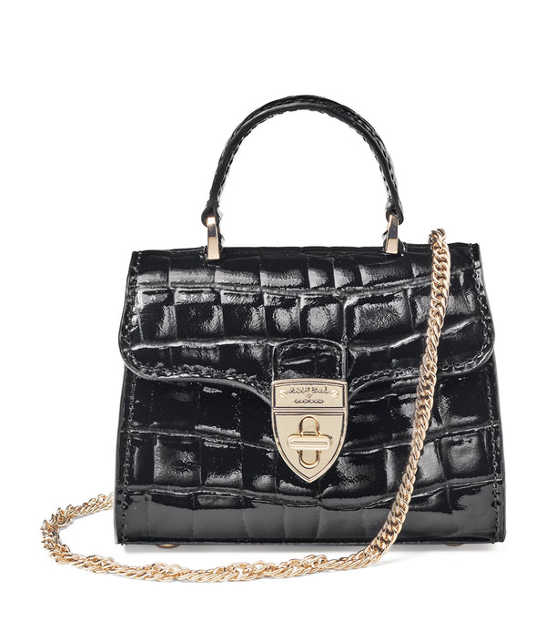 Leather Mayfair Top-Handle Bag