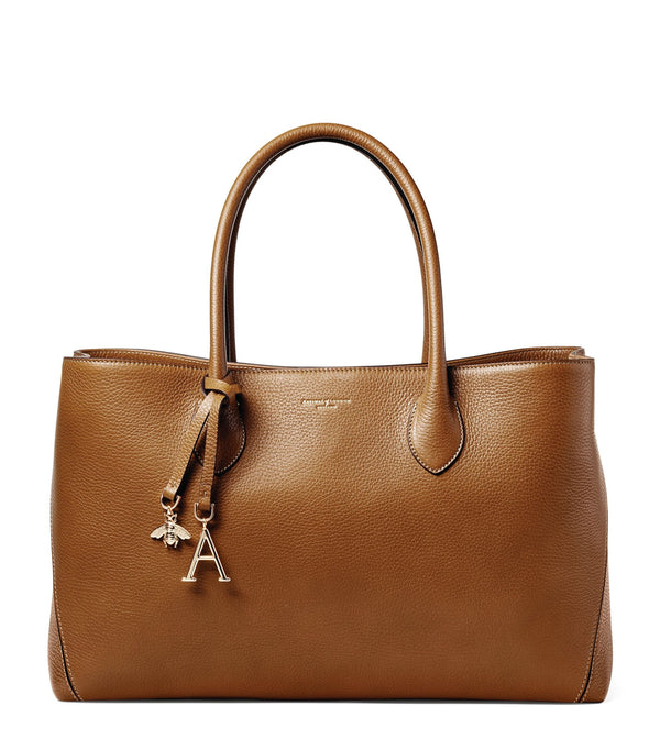 Leather London Tote Bag