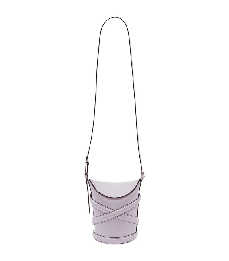 Leather The Curve Bucket Bag