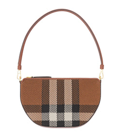 Knitted Check Olympia Shoulder Bag