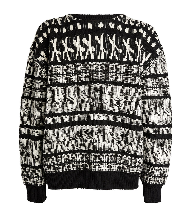Wool Jacquard Sweater