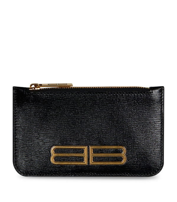 Leather Gossip Zip-Up Wallet