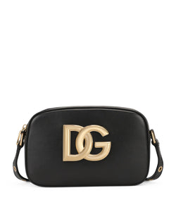 Leather DG Logo Cross-Body Bag