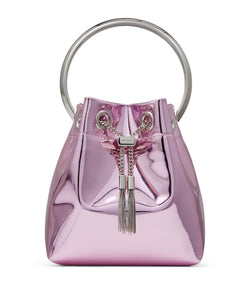 Metallic Bon Bon Top-Handle Bag