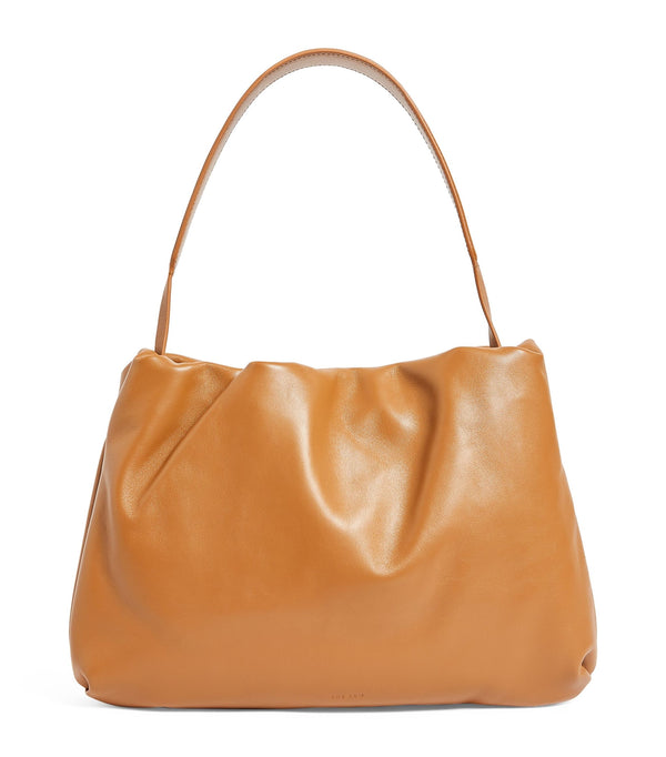 Leather Bourse Shoulder Bag