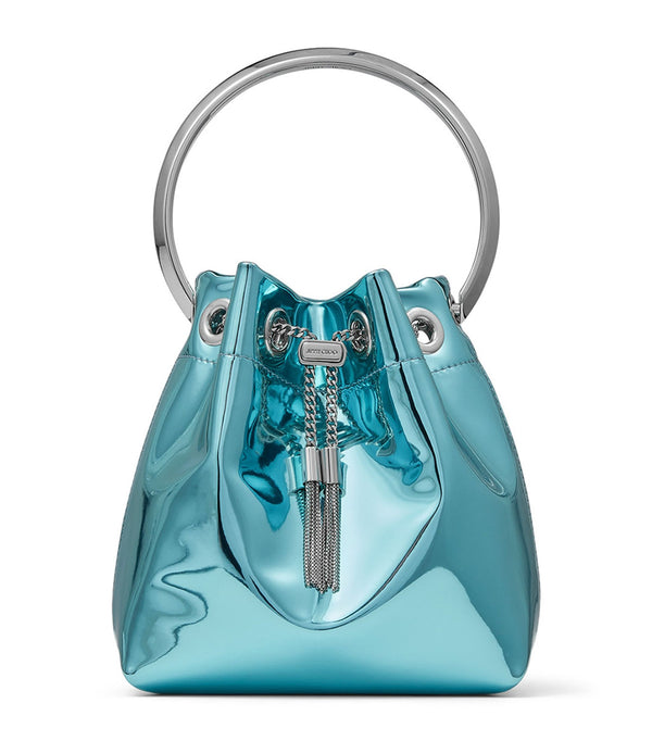 Metallic Bon Bon Top-Handle Bag