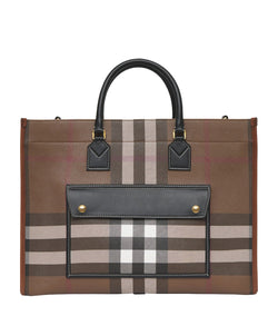 Medium Check Freya Tote Bag