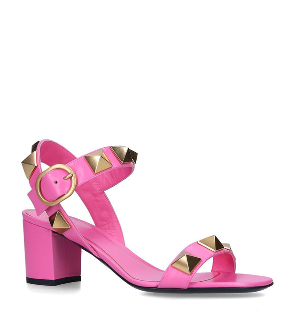 Valentino Garavani Leather Roman Stud Sandals 60