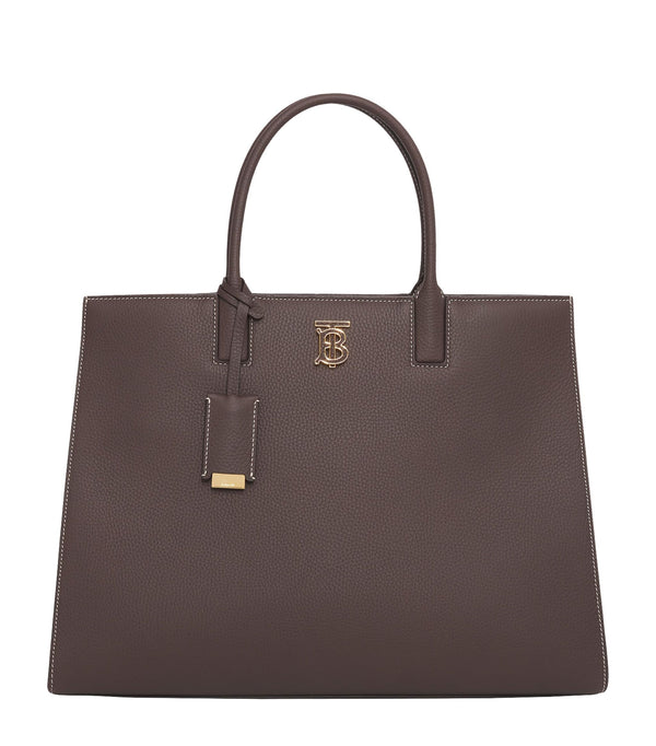 Medium Leather Frances Tote Bag