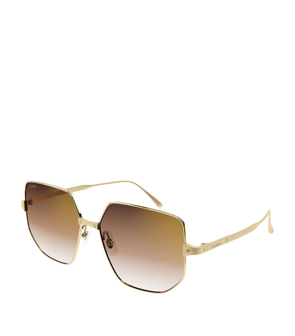 Santos de Cartier Square Sunglasses