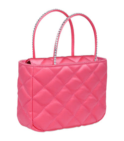 Mini Satin Betty Top-Handle Bag