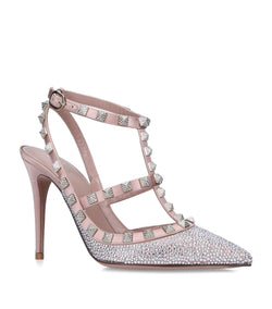 Valentino Garavani Crystal Rockstud Pumps 100