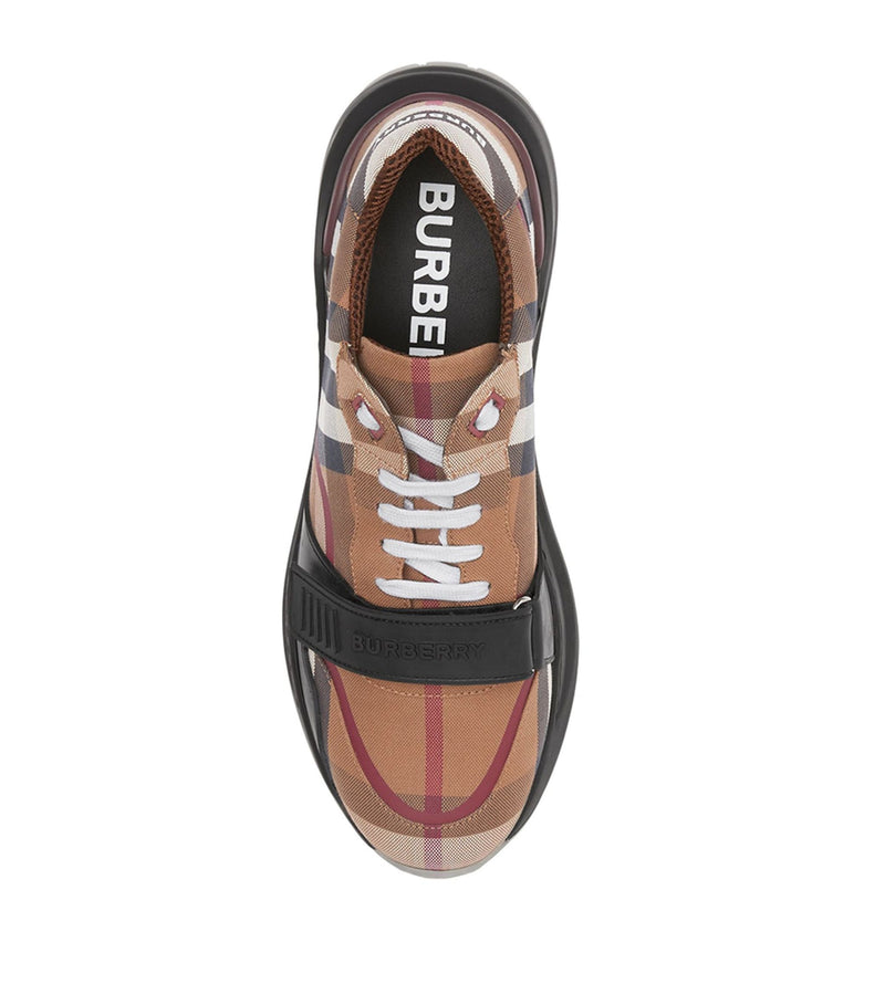 Cotton Check Sneakers