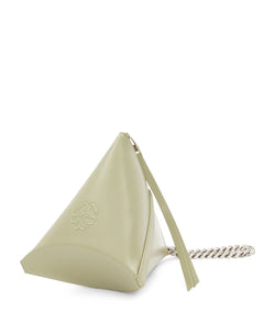 Leather The Curve Triangle Pouch