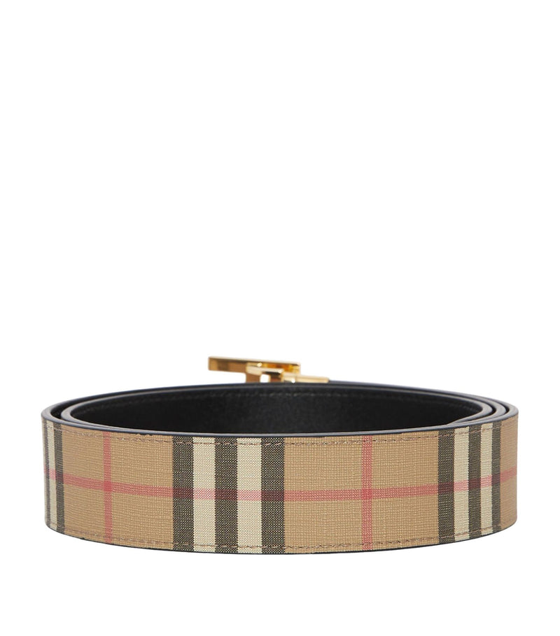 Reversible TB Monogram Belt